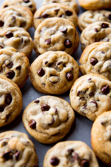 Soft Batch Style Chocolate Chip Cookies Using A Few Tricks To Make Them
