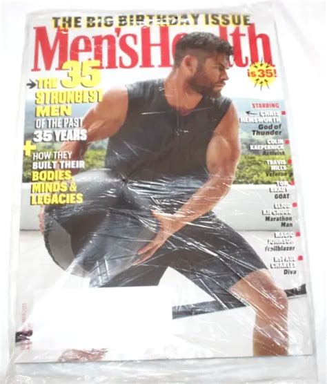 Mens Health Magazine October November 2023 Big Birthday Issue Chris