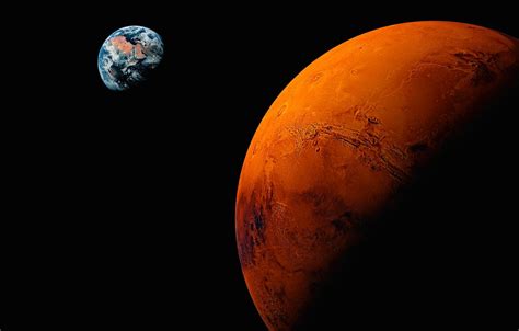 Wallpaper Space Earth Planet Mars The Red Planet Images For Desktop