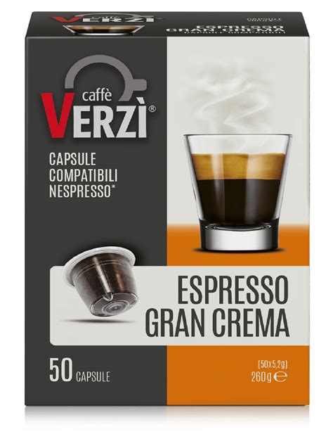 Capsule Compatibili Nespresso Espresso Gran Crema Verzì Caffè