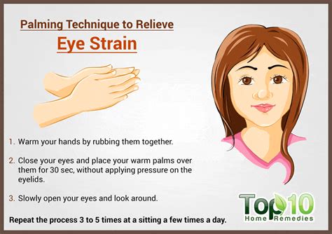 How To Reduce Eye Strain Top 10 Home Remedies