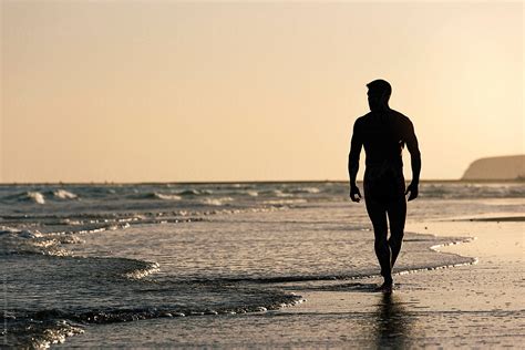 Naked Man In The Beach Of Fuerteventura Spain By Santi Nuñez Naked
