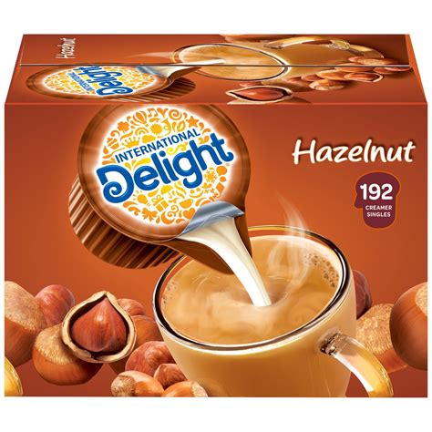 International Delight Hazelnut Coffee Creamer Singles 192 Ct Ebay