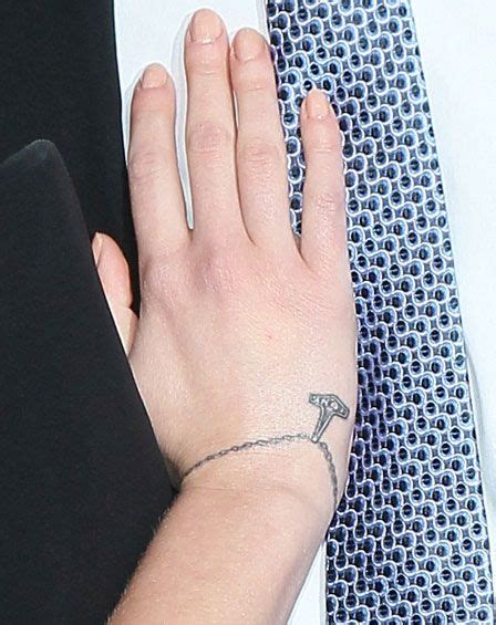 Scarlett Johansson Who Already Has Several Tattoos Showed Off Her New