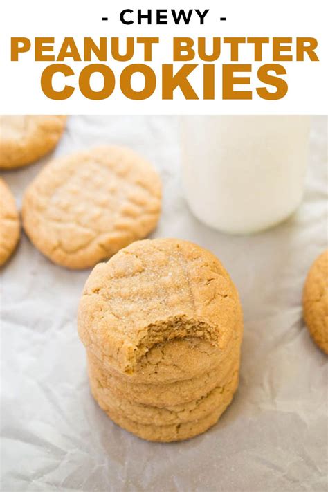 The Best Chewy Peanut Butter Cookies Chef Savvy Recipe Peanut