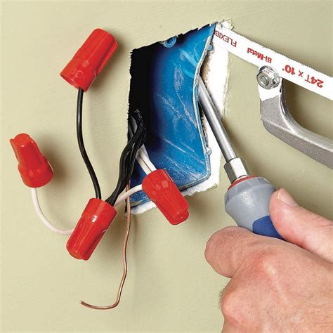 How To Install Outlet Box In Drywall Mycoffeepotorg