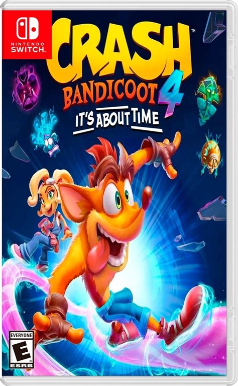 Crash Bandicoot 4 Its About Time Switch Mídia Física Mercado Livre