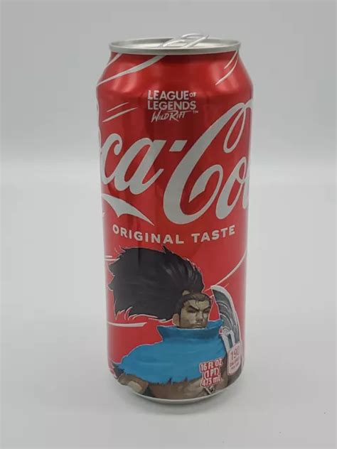 2023 Coca Cola League Of Legends Wild Rift Limited Edition Empty Coke