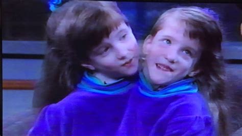 CONJOINED TWINS ABIGAIL AND BRITTANY HENSEL ON OPRAH SHOW IN YouTube