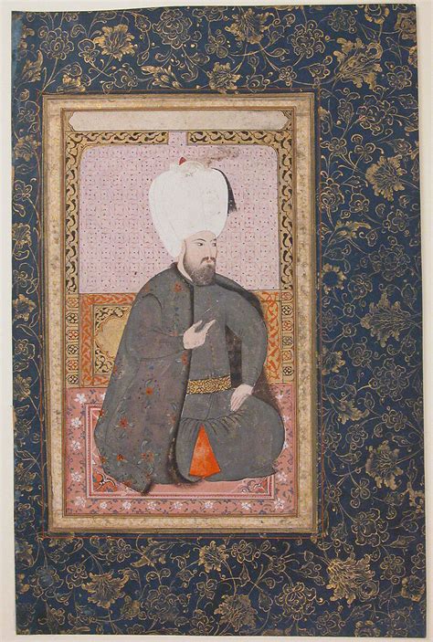 Portrait Of Sultan Ahmet I R 160317 The Metropolitan Museum Of Art