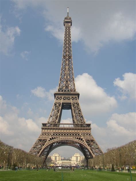World Beautiful Places Eiffel Tower Paris