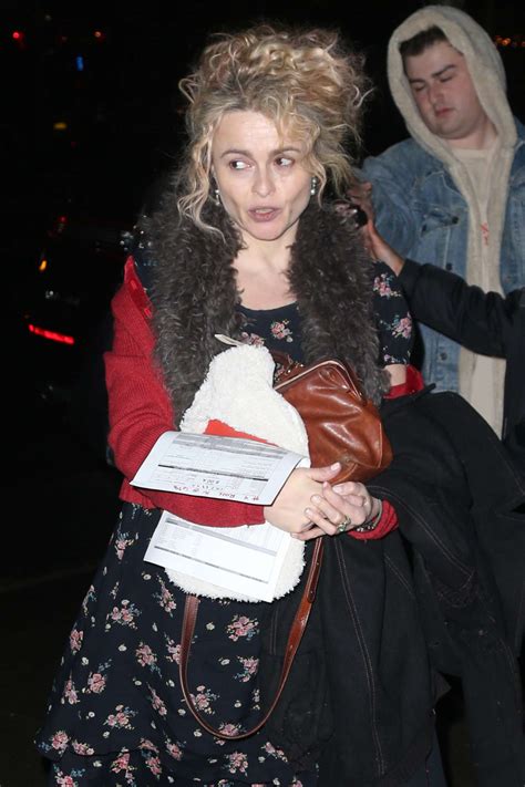 Helena Bonham Carter Returns Home In New York Gotceleb