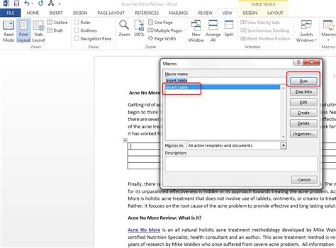 How To Create A Macro In Word 2013 Tutorials Tree Learn Photoshop