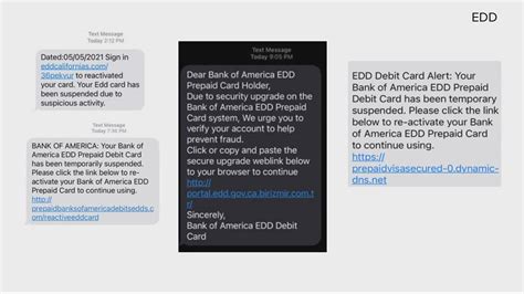 Be Aware Of New Wave Of Edd Text Scams Dollars And Sense