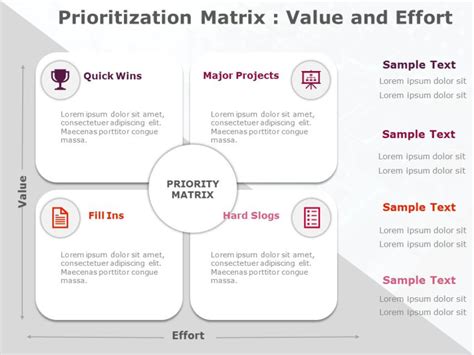 101 Free Editable Prioritization Matrix Templates For Powerpoint
