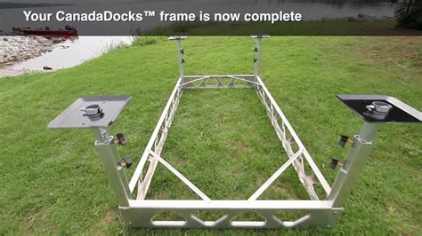 So i've decided to use your wooden dock plans to build my new boat dock. Floating dock system: Canada Docks Do-it-Yourself Dock Kit ...