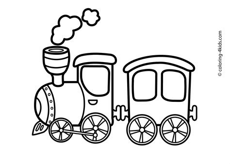 Check out these free preschool transportation theme printables! Train transportation coloring pages for kids, printable ...