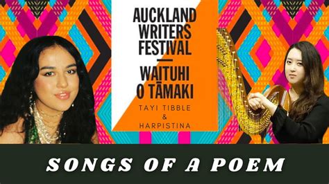 Auckland Writers Festival 2022 Songs Of Poem Tayi Tibble