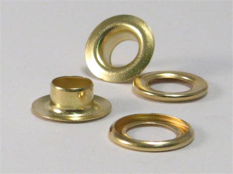 Brass Sail Eyelets No24 Pack Of 100