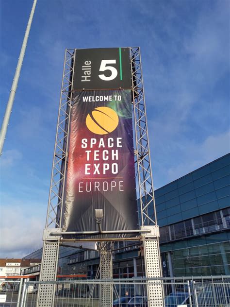 Visiting SpaceTech Expo 2019 in Bremen - IBB.ch