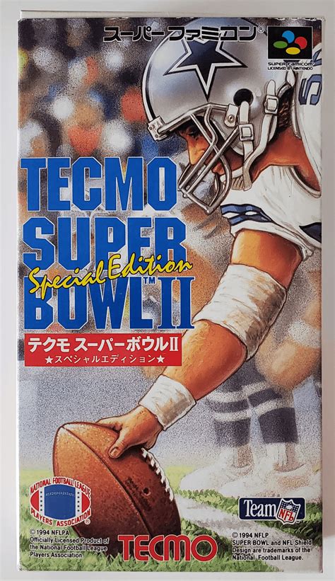 Tecmo Super Bowl Ii Special Edition Für Snes Kaufen Retroplace