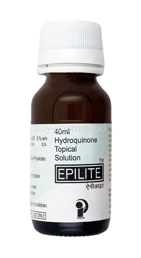 Check spelling or type a new query. Buy Epilite Lotion, Hydroquinone Online
