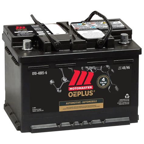 MOTOMASTER OEPLUS Group Size 48 H6 L3 Battery 730 CCA Canadian Tire