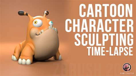 Zbrush Cartoon Character Creation Youtube