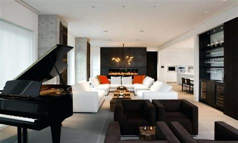 Piano In The Living Room Design