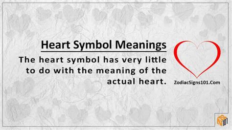 Heart Symbol Meanings The Sign Of Cupid Zodiacsigns101