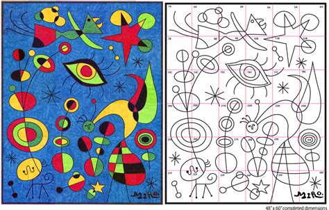 Ode To Joan Miro Mural Diagram Art Projects For Kids