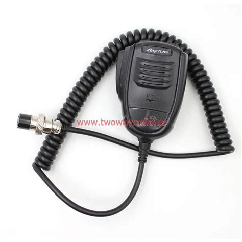 Anytone At 6666 Mobile 2 Way Radio Portable Speaker Ptt Microphone