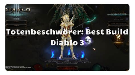 Diablo 3: Patch 2.6: Der Beste Totenbeschwörer Build