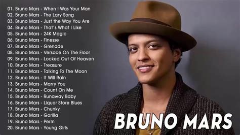 Bruno Mars Grandes Exitos Mix 2018 Sus Mejores Éxitos Bruno Mars