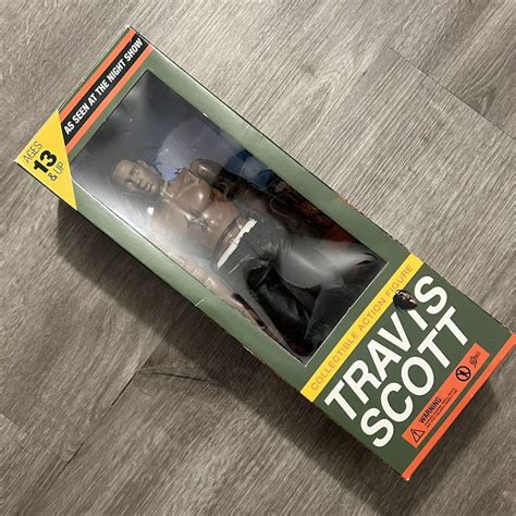 Travis Scott Travis Scott Rodeo Action Figure Doll Rare Grailed