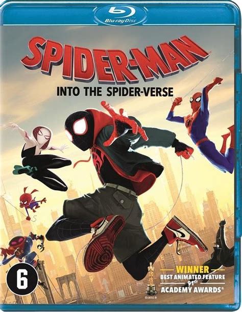 Spider Man Into The Spider Verse Blu Ray Blu Ray Lily Tomlin Dvd Bol Com