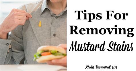 Removing Mustard Stains Tips And Hints For All Surfaces