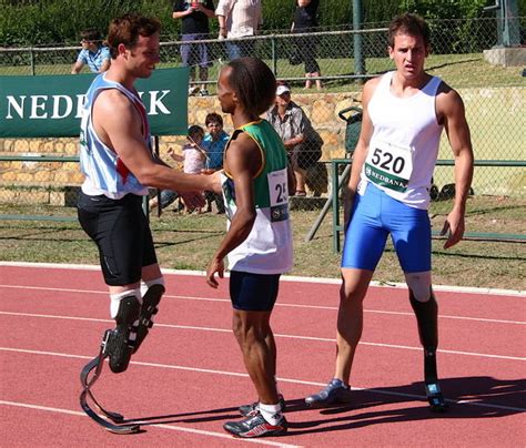 Three Men Three Legs Photo