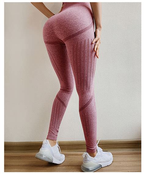 Wholesale Fitness Leggings Women Butt Lift Gym Pants Sports Trousers Training Slacks Fashion