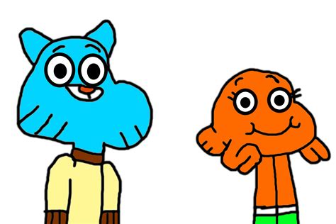 Gumball And Darwin Watterson From The Amazing World Of Gumball Ben