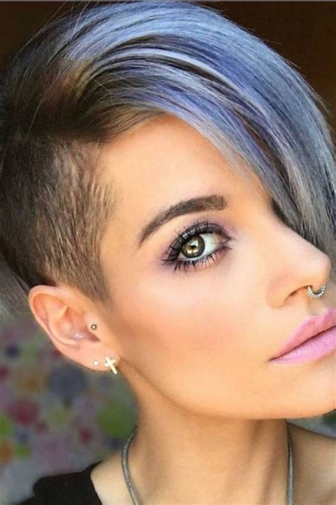 Short Haircuts With Undercut Best Undercut Pixie Haircuts For Cool Women To Try
