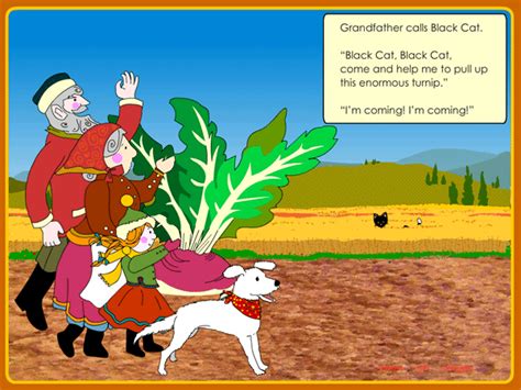 The Enormous Turnip English Animated Story Little Red Languages