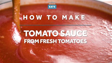 A couple cans of tomato paste (39 cents each) and 3 cups of milk (about 15 cents per cup) plus a few cents i accept whatever low acidity the dilute tomato juice has and use sour cream to make the taste more mild. How to Make Tomato Sauce from Fresh Tomatoes - YouTube