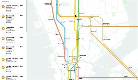 The Mtas First Ever Live Subway Map Lets You Track Any Train In Real