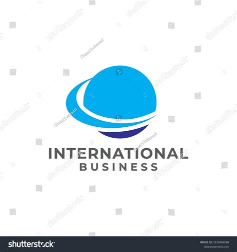 World Global Logo Design Template Stock Vector Royalty Free