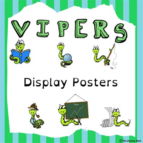 Literacy Shed Plus Vipers Display Materials