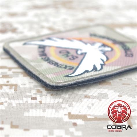The Division Shd Extremis Malis Extrema Remedia Camo Embroidered Patch