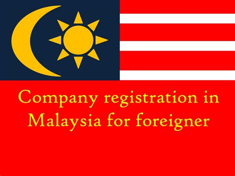 Agencies under domestic trade and consumer affairs ministry (kpdnhep). Company Registration | Malaysia Work Visa