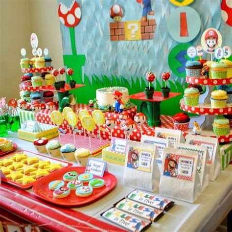 Fiesta De Cumpleaños De Super Mario Bros Ideas Para Fiestas 2018