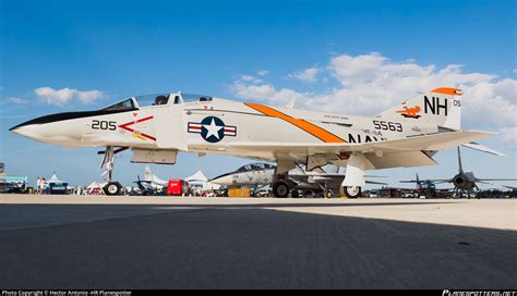 155563 United States Navy Mcdonnell Douglas F 4j Phantom Ii Photo By